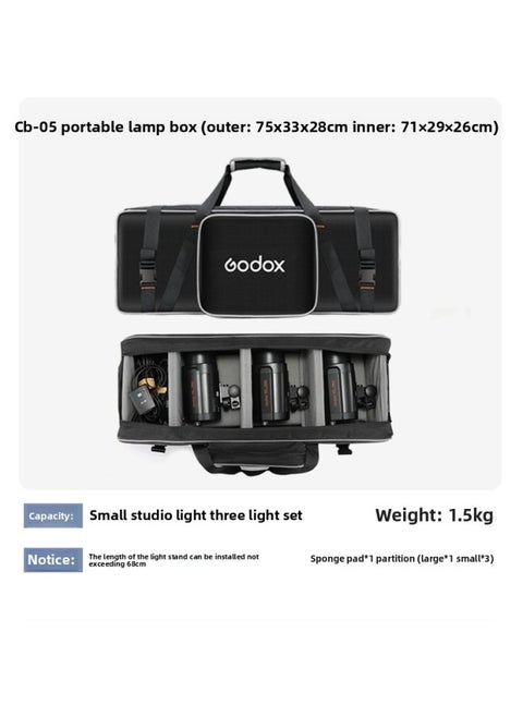 Shenniu Studio Lamp Case Protection Case Outside Photograph Lamp Flash Photograph Studio Equipment Outdoor Portable Portable-Color:CB-05 Package