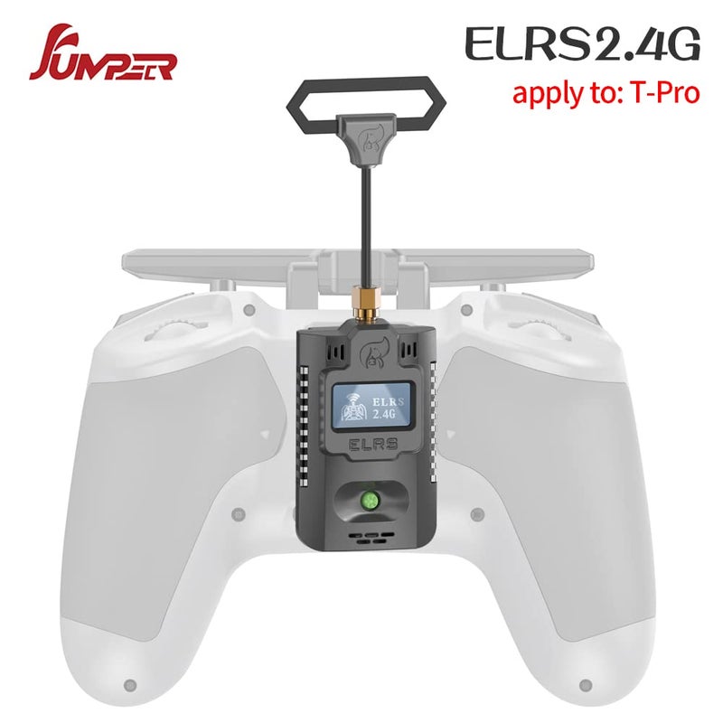 SoloGood وحدة نانو TX Aion ELRS 2.4G من Jumper متوافقة مع جهاز التحكم عن بعد Jumper T-Pro لطائرة RC وطائرة FPV - Image 2