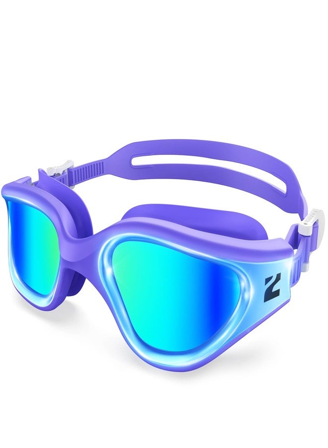ZIONOR G1 Nava Hydrophilic Nano-Coated Super Anti-Fog Swim Goggles, Clear Vision, Leakproof for Men Women - Image 1