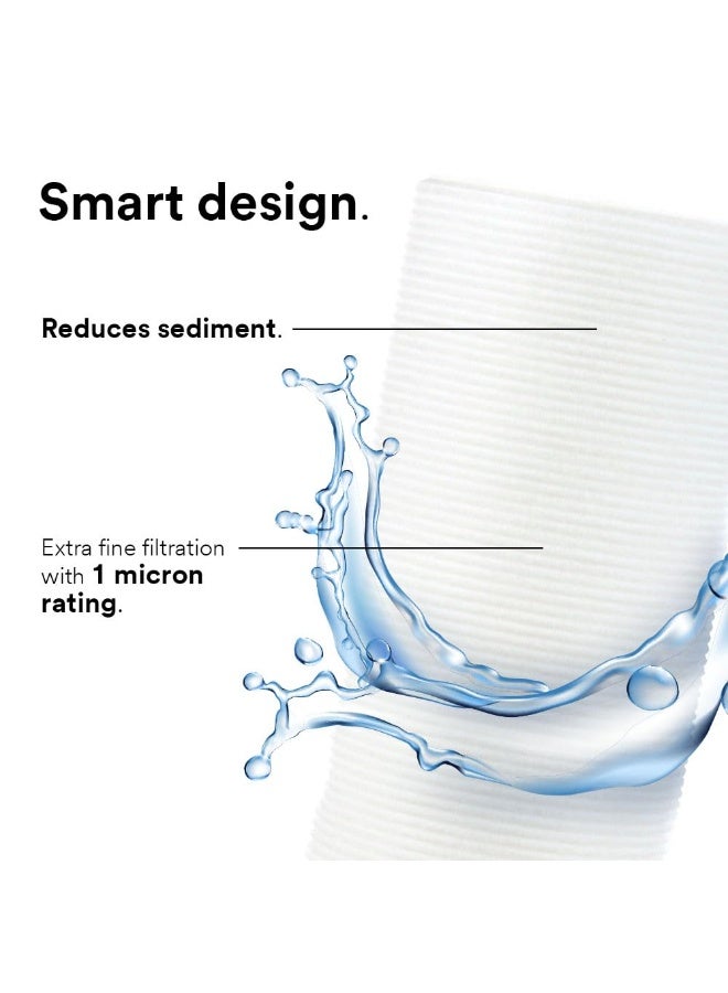 Aqua pure فلتر استبدال قياسي للمنزل بالكامل موديل AP117NP 5541705 من أكوا-بيور (عبوة من 2) - Image 3