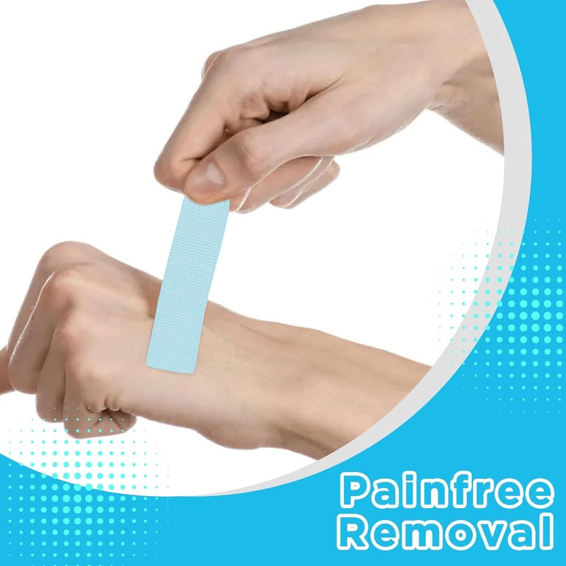 OK TAPE Silicone Medical Tape 4 Rolls for Sensitive SkinWaterproof Surgical Tape for Secures Dressings and GauzePainFree Removal Micropore Tape First Aid Bandage Tape1 x 5yd - Image 5