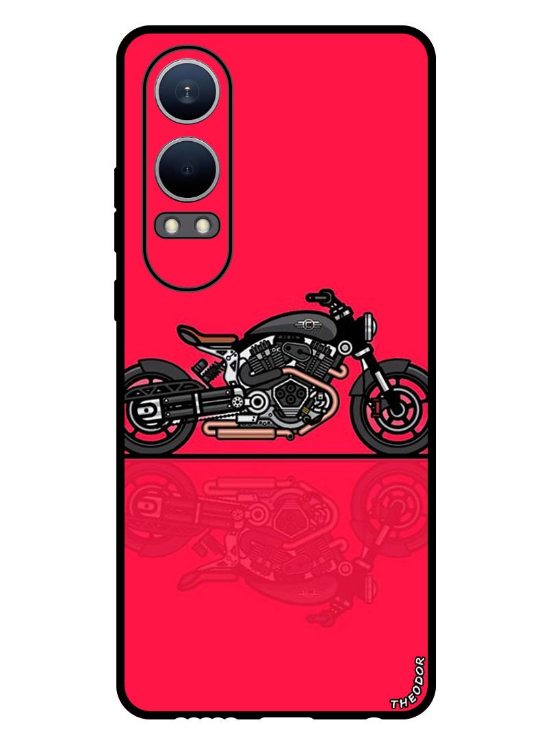 Theodor Protective Case Anti Scratch Shock Proof Bumper Cover For OnePlus Nord CE4 Lite Sports Bike - Image 1