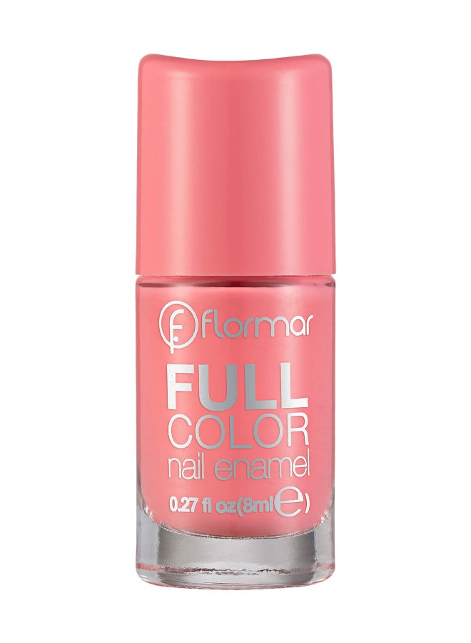 flormar Full Color Nail Enamel - FC63 Comfy Coral - Image 1