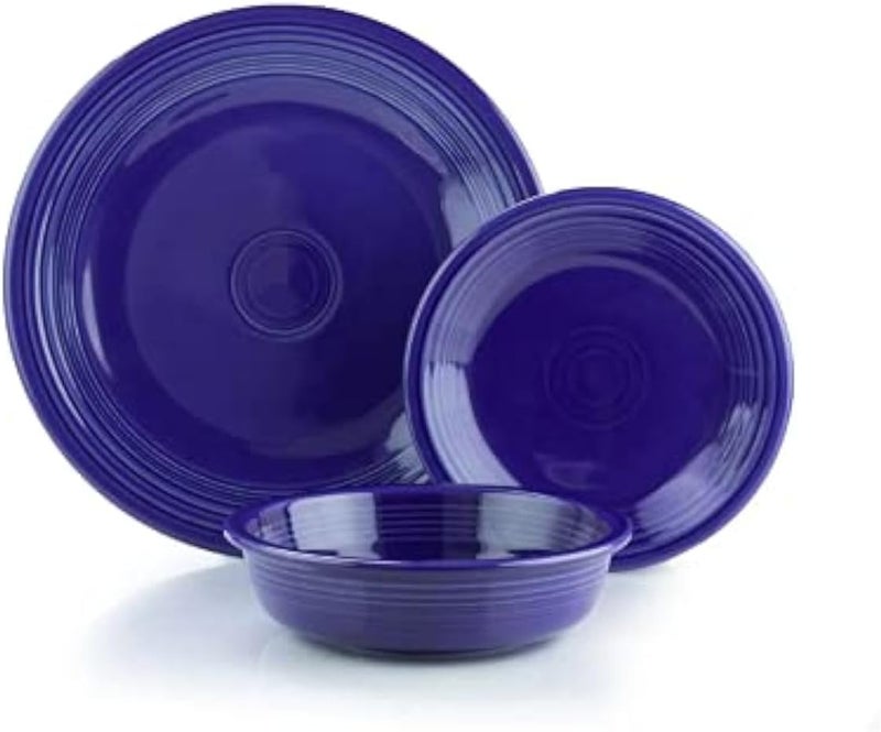 Fiesta 3Piece Classic Place Setting  Twilight