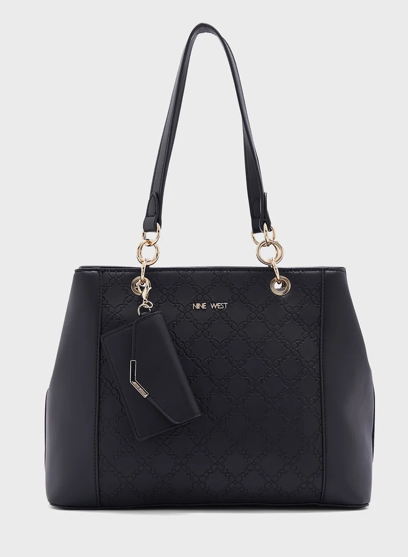 NINE WEST Basil Jet Tote Bag