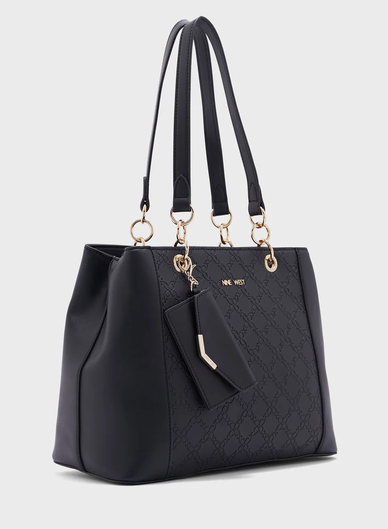 NINE WEST Basil Jet Tote Bag