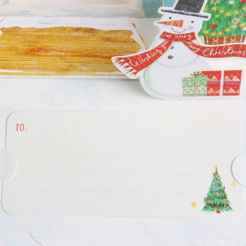 LOKIPA 3D Christmas Greeting Cards 6PCS Pop Up Christmas Cards with Envelopes for Christmas Holiday New Year Xmas Gift - Image 4