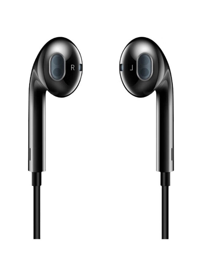Newmine Nm-Lk06 Semi In-Ear Wired Headphones With Remote Control, Mobile Phone Headphones, Music Headphones, 3.5Mm Jack, Compatible With Computers, Laptops And Smartphones, Black - Image 3