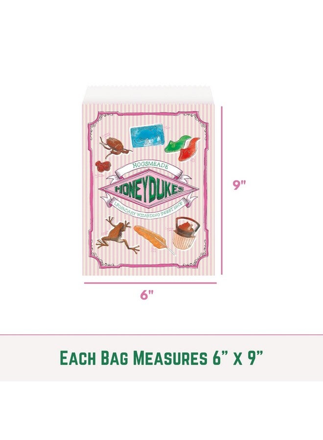 Unique Harry Potter Treat Bags - 24 Harry Potter Goodie Bags for Party Favors, Checklist - Birthday Party Decorations & Supplies - Image 3