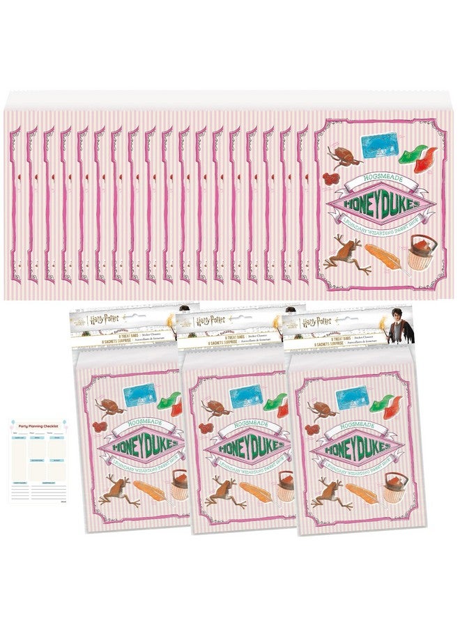 Unique Harry Potter Treat Bags - 24 Harry Potter Goodie Bags for Party Favors, Checklist - Birthday Party Decorations & Supplies - Image 1