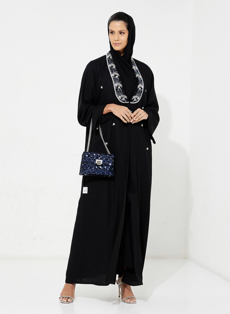 روزيت عباية كريستال العنق الأزرق - Image 4