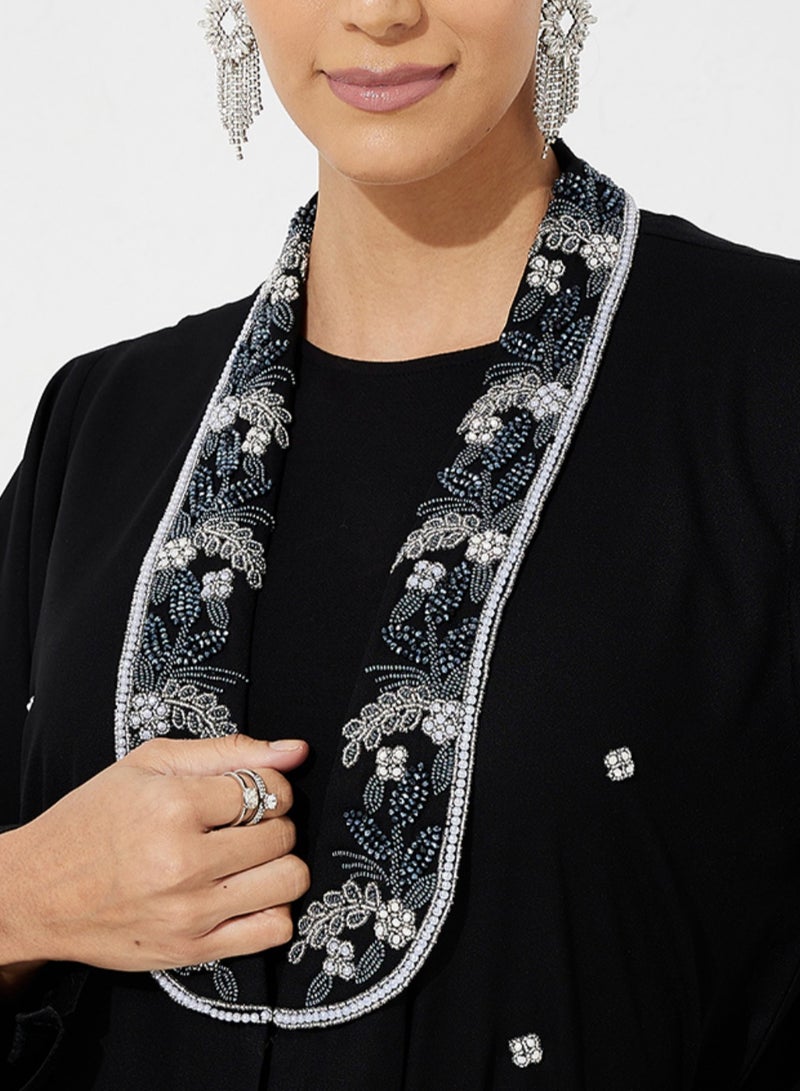 روزيت عباية كريستال العنق الأزرق - Image 2