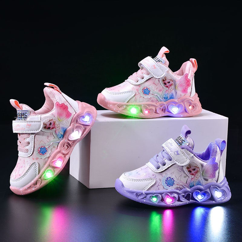 Mesh Sneakers Lightweight Flexible Sole Walking Shoes For Kids Indoor And Outdoor Activities - Image 2