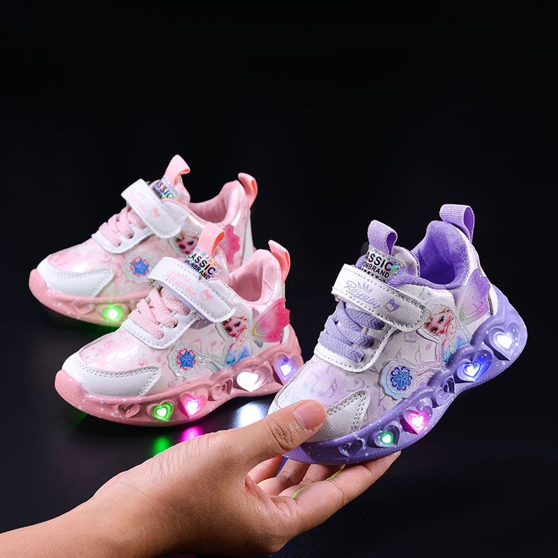 Mesh Sneakers Lightweight Flexible Sole Walking Shoes For Kids Indoor And Outdoor Activities - Image 3