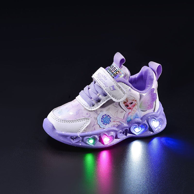 Mesh Sneakers Lightweight Flexible Sole Walking Shoes For Kids Indoor And Outdoor Activities - Image 1