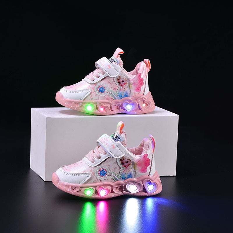 Mesh Sneakers Lightweight Flexible Sole Walking Shoes For Kids Indoor And Outdoor Activities - Image 4