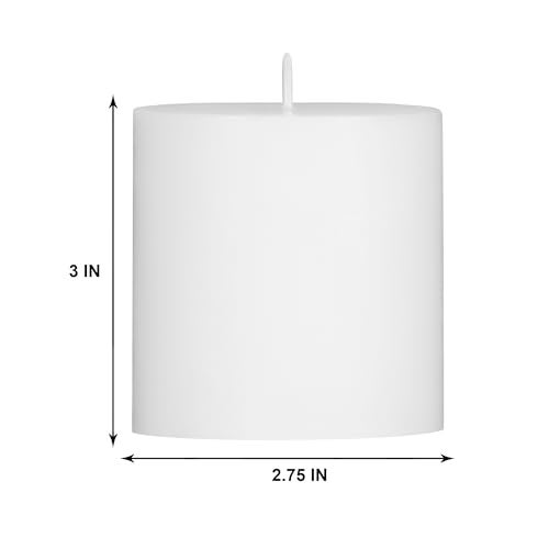 PROSPERRO LUMO by Parkash Candles 3x3 Inch Pillar Candle | Unscented | Smokeless | Long-Lasting Burn (Up to 30 Hours) | for Decoration || Events & Wedding Ambience - Image 5