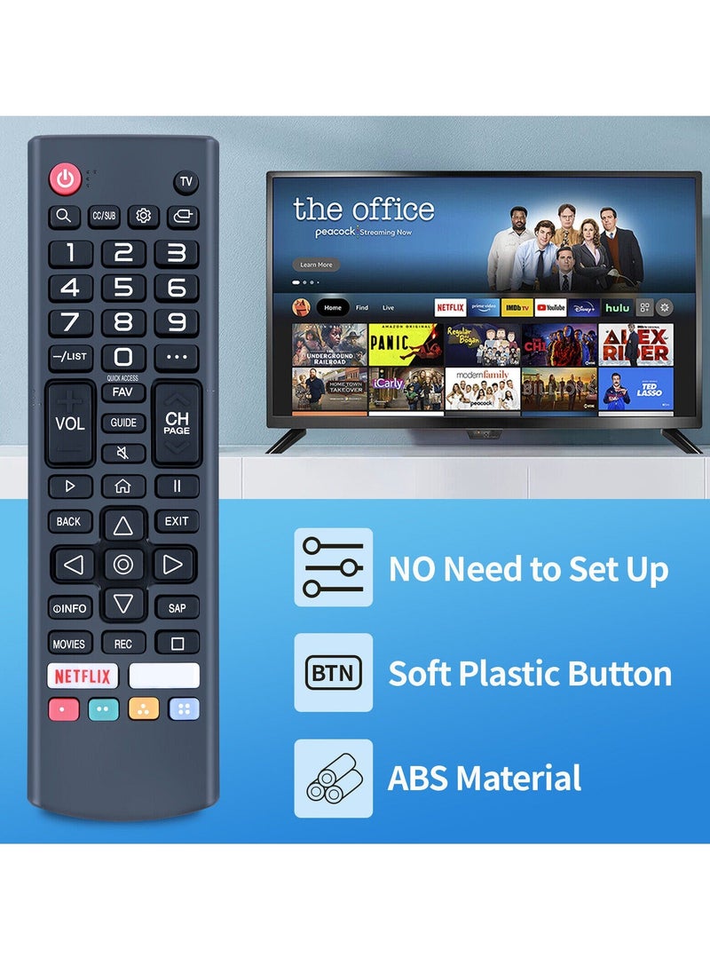 HuHa - Replacement Remote Control For Telezone And Kmc Lcd Led Tv - Image 1
