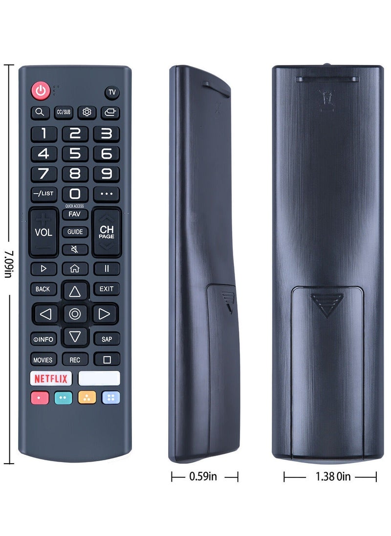 HuHa - Replacement Remote Control For Telezone And Kmc Lcd Led Tv - Image 1