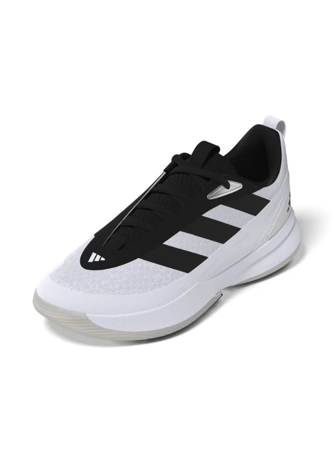 Adidas Adidas Subzone J U White Basketball Shoes For Kids