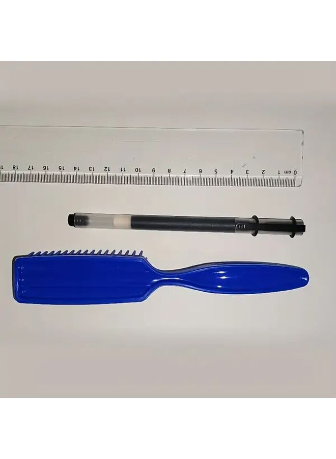 12pcs Heavy Duty Hair Brush Set Salon Style Massager Wet Dry Use Random Color - Image 3