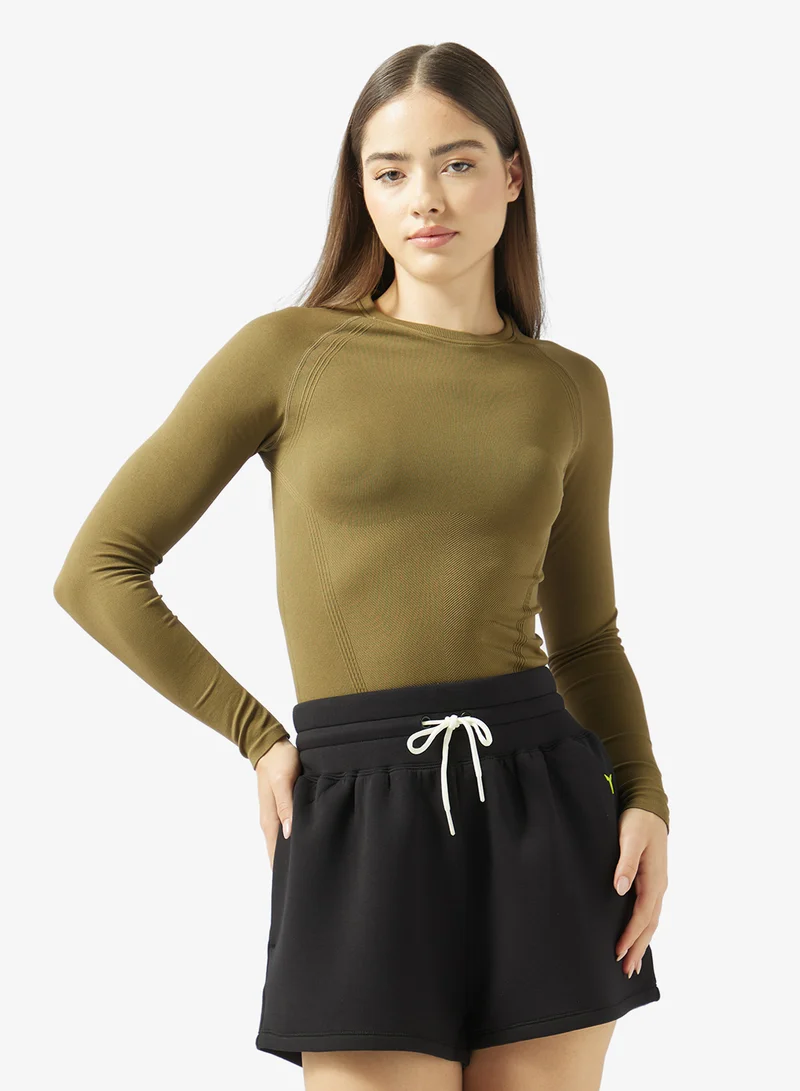 SQUATWOLF Seamless Contour Long Sleeve Top