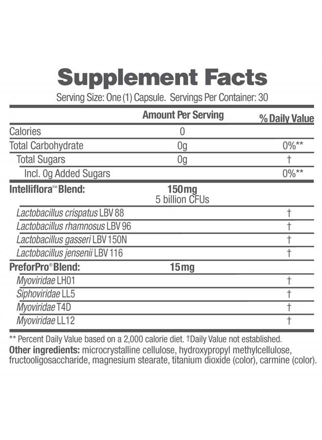 AZO حماية مزدوجة | دعم المسالك البولية + المهبلية* | بروبيوتيك نسائي مثبت سريرياً | يبدأ العمل خلال 24 ساعة | غير معدّل وراثياً | 30 حبة - Image 5