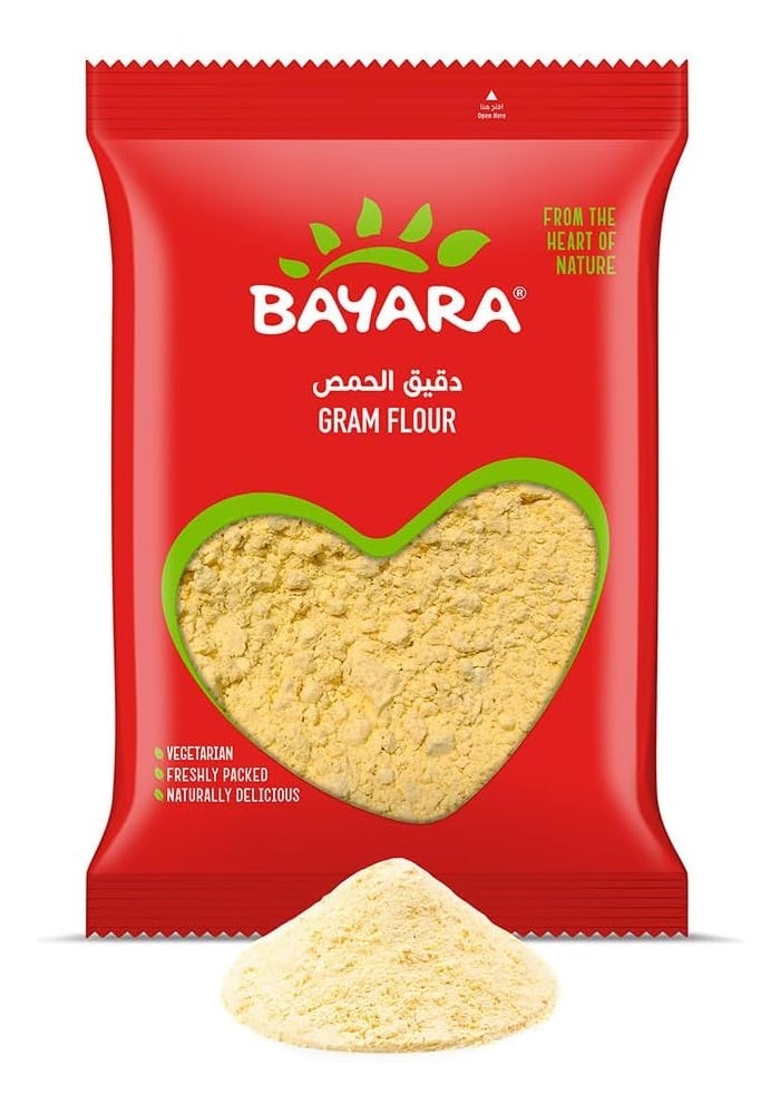 Bayara Gram Flour 1Kg - Gluten Free, Vegetarian, Freshly Packed - Image 1