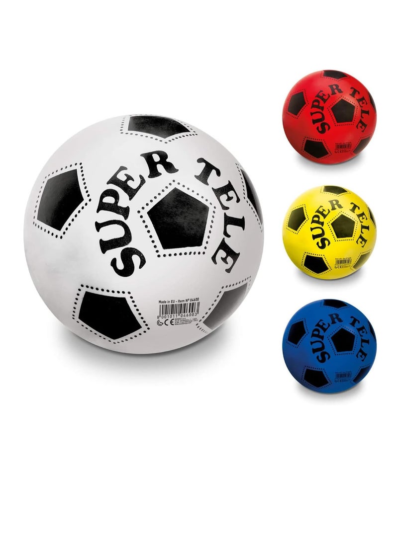 موندو كرة قدم سوبر تيلي مقاس 23 سم قطعتين بألوان متنوعة - Image 1