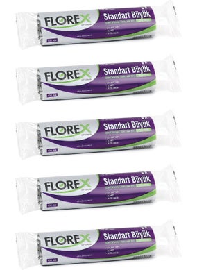 Florex Standard Large Size Garbage Bag Black 65 x 80 cm 5 x 10 Packs  - Image 4