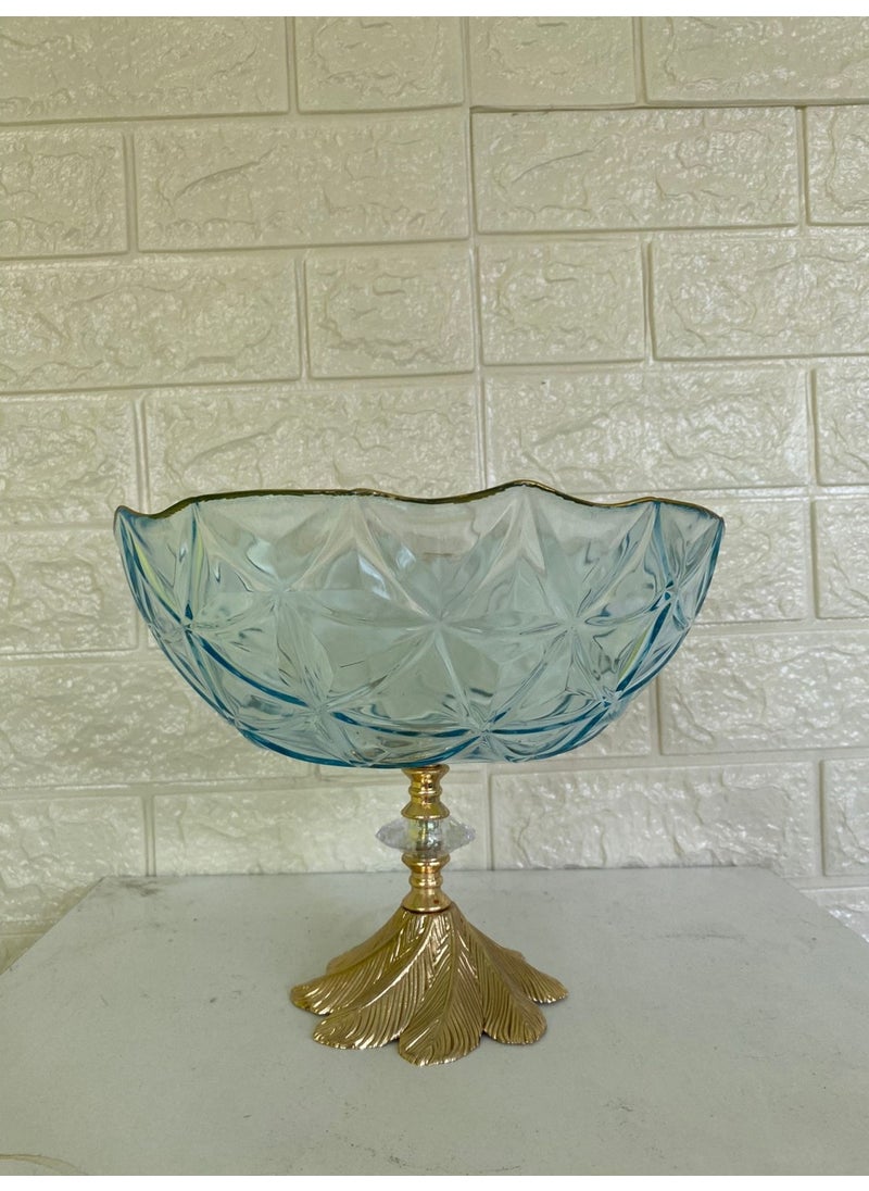 Decorative Footed Serving Bowl Glass - pzsku/ZB6DD8B4DDF59002397F0Z/45/_/1729211406/1c0b1141-fbd9-4a16-8790-e24929aa8f80