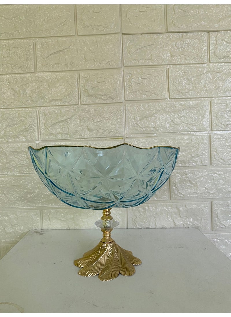 Decorative Footed Serving Bowl Glass - pzsku/ZB6DD8B4DDF59002397F0Z/45/_/1729211409/32086189-6721-4fcf-95bb-657559c6c7b7