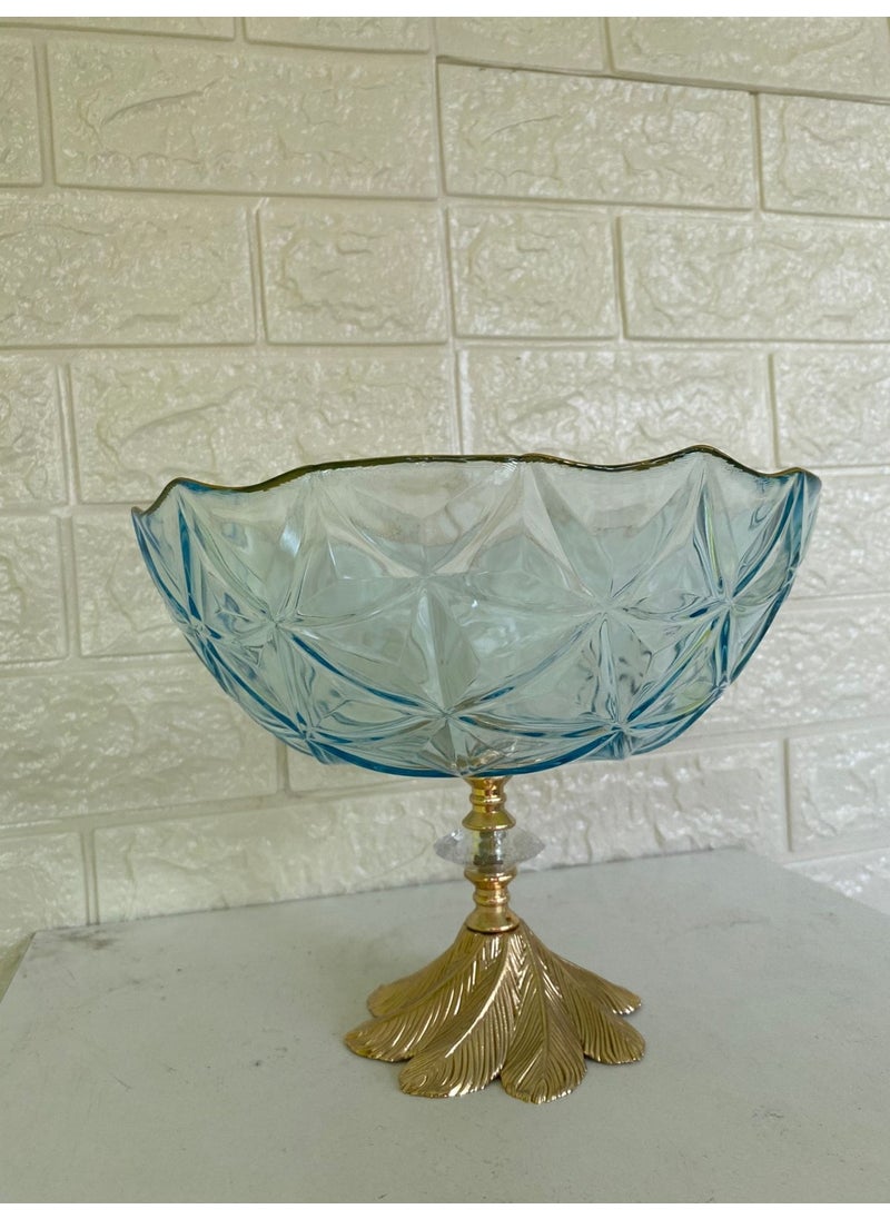 Decorative Footed Serving Bowl Glass - pzsku/ZB6DD8B4DDF59002397F0Z/45/_/1730752222/b6d74f74-8ba5-4788-8413-b839fbd8b41f