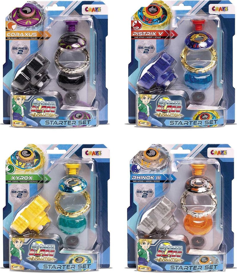 CRAZE Evolution Blade Battle Spinner Starter Set - Image 1