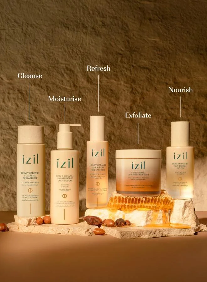 IZIL Honey Caramel Exfoliating Body Scrub