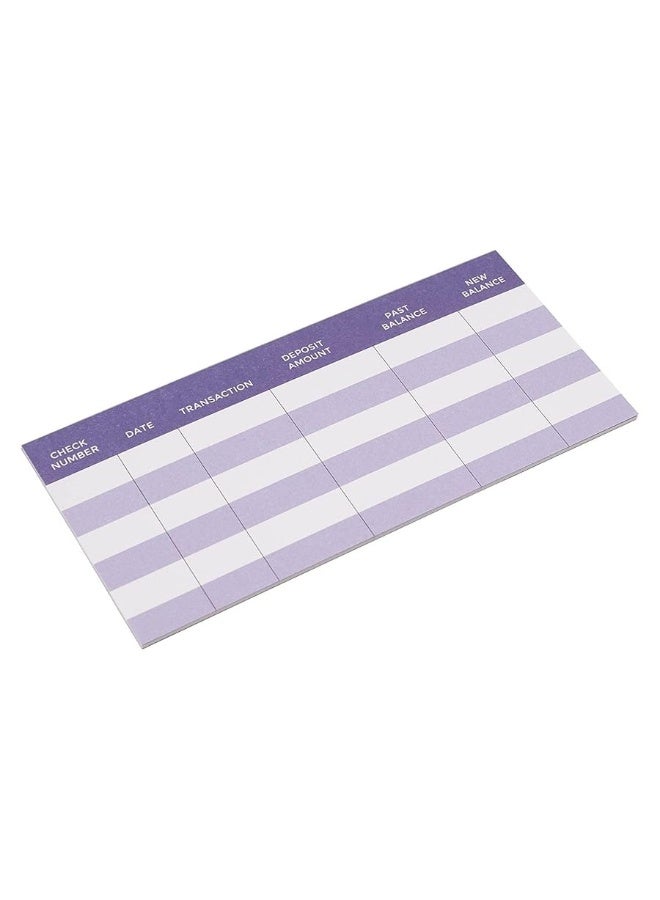 Blue Panda BLUE PANDA 150 Sheets Fake Checkbook for Kids Learning with Pretend Deposit Slip and Check Register for Play School Supplies, Farm Animals Themed  - Image 2