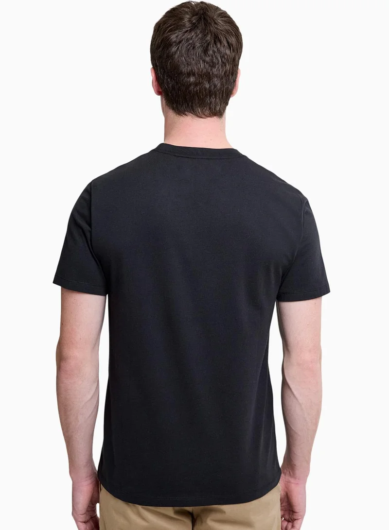 فرنش كونكشن Ss Camden Guitar Print T-Shirt