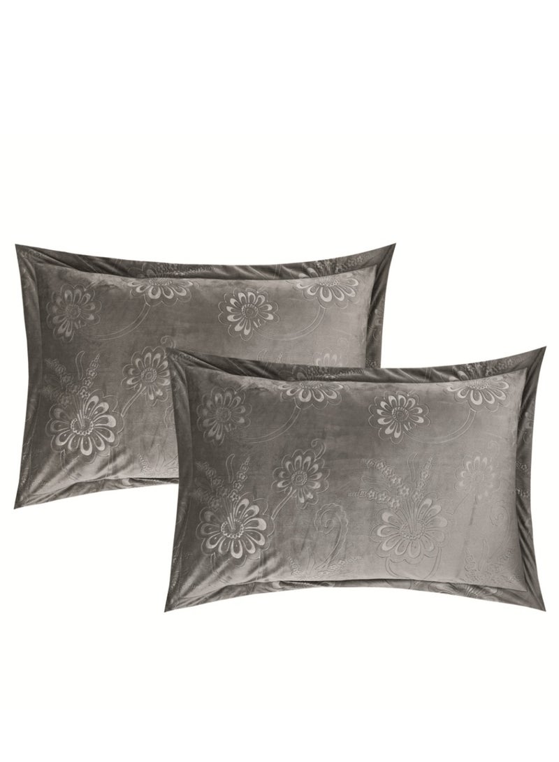 Stargold 8 Piece King Size comforter Set Soft Fabric Comforter Set For Bedroom Includes Comforter Bedsheet Pillow Sham Pillow Case & Cushion - Image 4