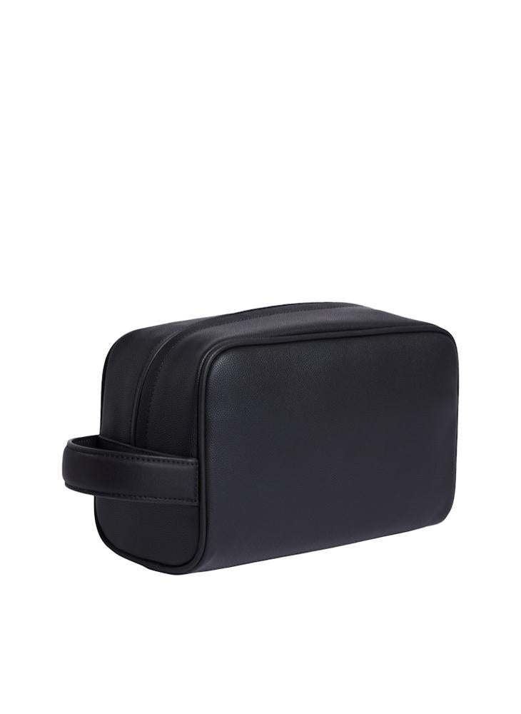 CALVIN KLEIN Logo Zip through Toiletry Bag - Image 2
