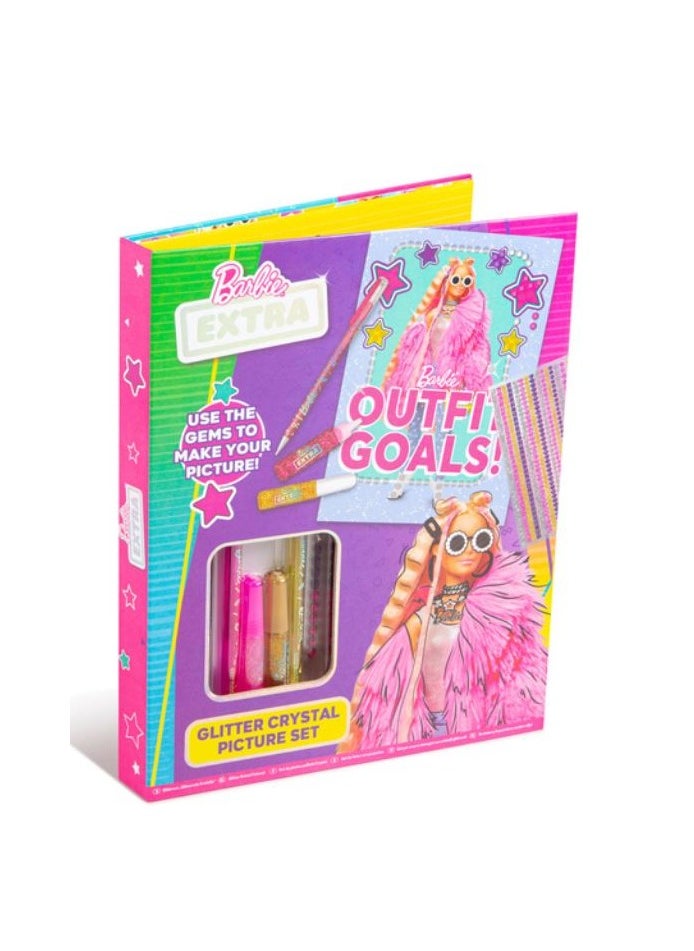 Barbie Extra Glitter Crystal Picture Set 