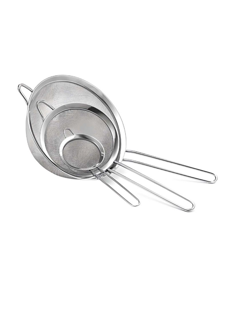 E.V.A Quentin Fine Mesh Strainer - Set of 3 pieces - Image 1
