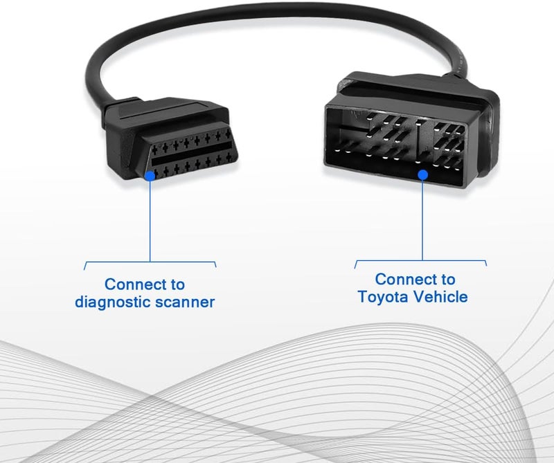 PARANNIC OBD2 Adapter Cable for Toyota Vehicles - Image 4
