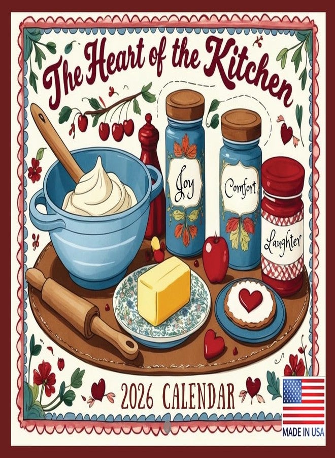Poster Foundry Heart Of Kitchen Calendar 2026 Monthly Wall - Image 1
