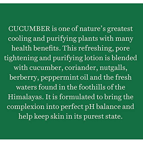 Biotique تونر بيولوجي الخيار لتضييق المسام - أيورفيدي وعضوي نقي - يحافظ على الرقم الهيدروجيني الطبيعي للبشرة - 100 مستخلصات نباتية - مناسب للبشرة العادية والدهنية - 120 مل - Image 5