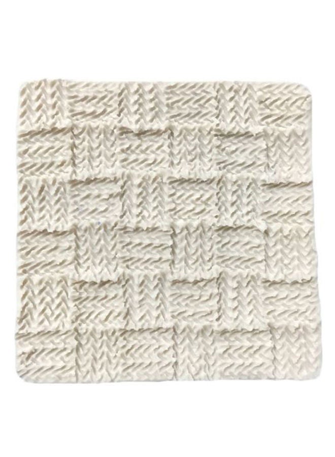 نيبمينينت قالب لصنع المعجنات والكيك بنفسك على شكل قطعة من سترة صوفية أوف وايت