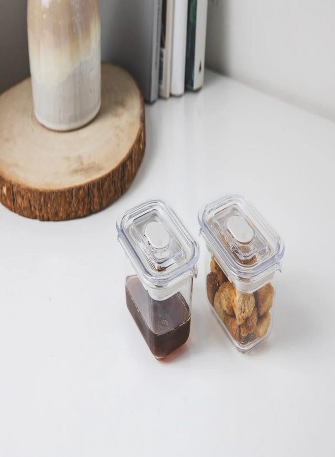 Prepara Latchlok Click 0.9 Cup Food Storage Container, Set of 2, Oat - Image 2
