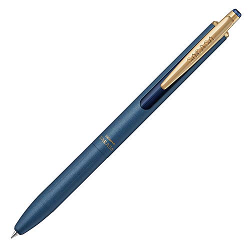 Zebra Technologies Zebra Gel Ballpoint Pen, Sarasa Grand 0.5mm Vintage Color, Blue Gray (P-JJ56-VBGR) - Image 1