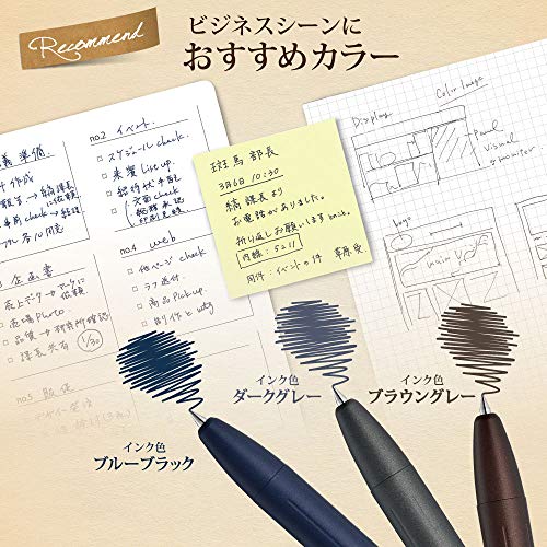 Zebra Technologies Zebra Gel Ballpoint Pen, Sarasa Grand 0.5mm Vintage Color, Blue Gray (P-JJ56-VBGR) - Image 4