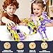 KIZONLY Collision Transforming Dinosaur Car Toy 2 in 1 Magnet Cars Transform into Dinosaur Toys Fun Robot Dinosaur Toy Cars Birthday Gift for Kids Boys Girls Age 46 612 Year Old - Image 4