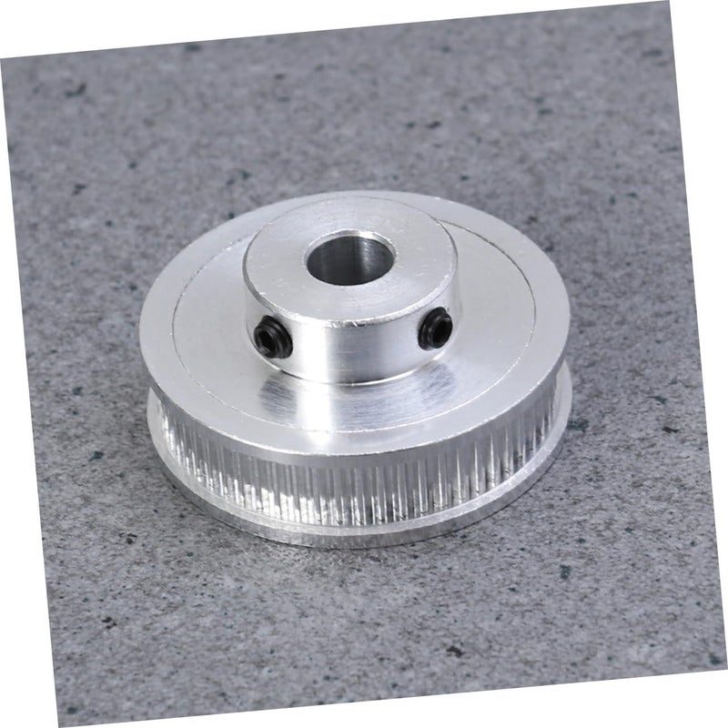 Silver Aluminum Alloy Timing Pulley For Printers High Precision Synchronous Wheel 4X4X1CM - Image 4
